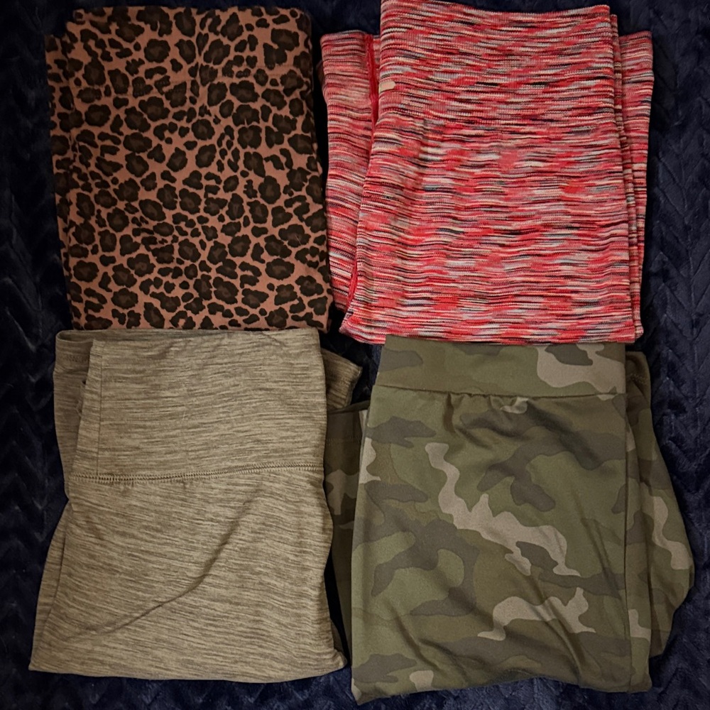 4/$16 Patterned Biker Shorts Bundle (American Eagle, Aerie, Old Navy)